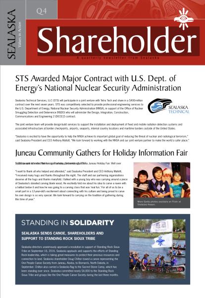 2016 Q4 Shareholder Newsletter